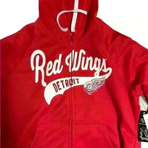 NWT Detroit Red Wings G-III 4Her by Carl Banks Women's  Hoodie - Red size small - Picture 6 of 6